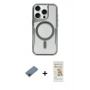 MARSİLYAN™- iPhone 11 Pro Max Kılıf Yadigar Klasik Özel Seri - Siyah Mat Seramik Nano Ekran Koruyucu + Metal Kamera Lens Koruma Cam - SH