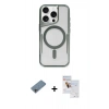 MARSİLYAN™- iPhone 11 Pro Max Kılıf Yadigar Klasik Özel Seri - Siyah Seramik Nano Ekran Koruyucu + Shine Kamera Lens Koruma Cam - GI
