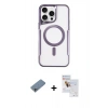 MARSİLYAN™- iPhone 11 Pro Max Kılıf Yadigar Klasik Özel Seri - Siyah Seramik Nano Ekran Koruyucu + Shine Kamera Lens Koruma Cam - SABE