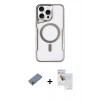 MARSİLYAN™- iPhone 11 Pro Max Kılıf Yadigar Klasik Özel Seri - Siyah Seramik Nano Ekran Koruyucu + Shine Kamera Lens Koruma Cam - SABE