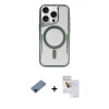 MARSİLYAN™- iPhone 11 Pro Max Kılıf Yadigar Klasik Özel Seri - Siyah Seramik Nano Ekran Koruyucu + Shine Kamera Lens Koruma Cam - SH