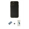 MARSİLYAN™- iPhone 11 Pro Max Kılıf Yadigar Klasik - Şeffaf Pasifik Cam Ekran Koruyucu + Shine Kamera Lens Koruma Cam - MI