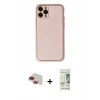 MARSİLYAN™- iPhone 11 Pro Max Kılıf Yadigar Klasik - Siyah 20D Premium Cam Ekran Koruyucu + Kırmızı Pers Alüminyum Kamera Lens