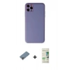 MARSİLYAN™- iPhone 11 Pro Max Kılıf Yadigar Klasik - Siyah 20D Premium Cam Ekran Koruyucu + Metal Kamera Lens Koruma Cam - MR