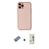 MARSİLYAN™- iPhone 11 Pro Max Kılıf Yadigar Klasik - Siyah 20D Premium Cam Ekran Koruyucu + Metal Kamera Lens Koruma Cam - MR