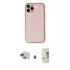 MARSİLYAN™- iPhone 11 Pro Max Kılıf Yadigar Klasik - Siyah 20D Premium Cam Ekran Koruyucu + Pers Alüminyum Kamera Lens - YL