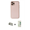 MARSİLYAN™- iPhone 11 Pro Max Kılıf Yadigar Klasik - Siyah 20D Premium Cam Ekran Koruyucu + Rainbow Kamera Lens Koruma Cam - YL