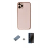 MARSİLYAN™- iPhone 11 Pro Max Kılıf Yadigar Klasik - Siyah 3D Antistatik Hayalet Cam Ekran Koruyucu + Metal Kamera Lens Koruma Cam - GS