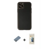MARSİLYAN™- iPhone 11 Pro Max Kılıf Yadigar Klasik - Siyah 6D Mat Seramik Hayalet Nano Ekran Koruyucu + Metal Kamera Lens Koruma Cam - GS