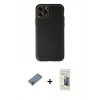 MARSİLYAN™- iPhone 11 Pro Max Kılıf Yadigar Klasik - Siyah 6D Mat Seramik Hayalet Nano Ekran Koruyucu + Metal Kamera Lens Koruma Cam - MR