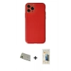 MARSİLYAN™- iPhone 11 Pro Max Kılıf Yadigar Klasik - Siyah 6D Mat Seramik Hayalet Nano Ekran Koruyucu + Rainbow Kamera Lens Koruma Cam - GD