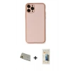 MARSİLYAN™- iPhone 11 Pro Max Kılıf Yadigar Klasik - Siyah 6D Mat Seramik Hayalet Nano Ekran Koruyucu + Rainbow Kamera Lens Koruma Cam - GD