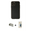 MARSİLYAN™- iPhone 11 Pro Max Kılıf Yadigar Klasik - Siyah 6D Mat Seramik Hayalet Nano Ekran Koruyucu + Rainbow Kamera Lens Koruma Cam - YL
