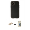 MARSİLYAN™- iPhone 11 Pro Max Kılıf Yadigar Klasik - Siyah 6D Mat Seramik Hayalet Nano Ekran Koruyucu + Renkli Kamera Lens Koruma Cam - YL