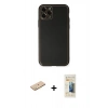 MARSİLYAN™- iPhone 11 Pro Max Kılıf Yadigar Klasik - Siyah 6D Mat Seramik Hayalet Nano Ekran Koruyucu + Renkli Kamera Lens Koruma Cam - SI