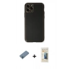MARSİLYAN™- iPhone 11 Pro Max Kılıf Yadigar Klasik - Siyah 6D Mat Seramik Hayalet Nano Ekran Koruyucu + Shine Kamera Lens Koruma Cam - MI
