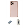 MARSİLYAN™- iPhone 11 Pro Max Kılıf Yadigar Klasik - Siyah Bilvis Hayalet Cam Ekran Koruyucu + Shine Kamera Lens Koruma Cam - GD