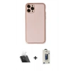 MARSİLYAN™- iPhone 11 Pro Max Kılıf Yadigar Klasik - Siyah Bilvis Hayalet Cam Ekran Koruyucu + Kamera Lens Koruma Cam - SF