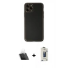 MARSİLYAN™- iPhone 11 Pro Max Kılıf Yadigar Klasik - Siyah Bilvis Hayalet Cam Ekran Koruyucu + Kamera Lens Koruma Cam - SF