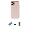 MARSİLYAN™- iPhone 11 Pro Max Kılıf Yadigar Klasik - Siyah Joko Magic 5D Hayalet Cam + Metal Kamera Lens Koruma Cam - AKYL