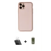 MARSİLYAN™- iPhone 11 Pro Max Kılıf Yadigar Klasik - Siyah Joko Magic 5D Hayalet Cam + Kamera Lens Koruma Cam - SF