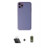 MARSİLYAN™- iPhone 11 Pro Max Kılıf Yadigar Klasik - Siyah Joko Magic 5D Hayalet Cam + Kamera Lens Koruma Cam - SF