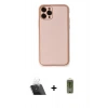 MARSİLYAN™- iPhone 11 Pro Max Kılıf Yadigar Klasik - Siyah Joko Magic 5D Hayalet Cam + Kamera Lens Koruma Cam - SF
