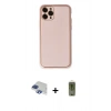 MARSİLYAN™- iPhone 11 Pro Max Kılıf Yadigar Klasik - Siyah Joko Magic 5D Hayalet Cam + Pers Alüminyum Kamera Lens - LT