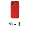 MARSİLYAN™- iPhone 11 Pro Max Kılıf Yadigar Klasik - Siyah Joko Magic 5D Hayalet Cam + Pers Alüminyum Kamera Lens - LT
