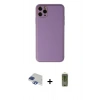 MARSİLYAN™- iPhone 11 Pro Max Kılıf Yadigar Klasik - Siyah Joko Magic 5D Hayalet Cam + Pers Alüminyum Kamera Lens - LT