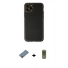 MARSİLYAN™- iPhone 11 Pro Max Kılıf Yadigar Klasik - Siyah Joko Magic 5D Hayalet Cam + Metal Kamera Lens Koruma Cam - AKYL