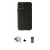 MARSİLYAN™- iPhone 11 Pro Max Kılıf Yadigar Klasik - Siyah Joko Magic 5D Hayalet Cam + Pers Alüminyum Kamera Lens - YL