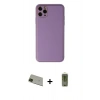 MARSİLYAN™- iPhone 11 Pro Max Kılıf Yadigar Klasik - Siyah Joko Magic 5D Hayalet Cam + Rainbow Kamera Lens Koruma Cam - YL