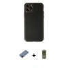 MARSİLYAN™- iPhone 11 Pro Max Kılıf Yadigar Klasik - Siyah Joko Magic 5D Hayalet Cam + Shine Kamera Lens Koruma Cam - PE