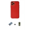 MARSİLYAN™- iPhone 11 Pro Max Kılıf Yadigar Klasik - Siyah Joko Magic 5D Hayalet Cam + Shine Kamera Lens Koruma Cam - PE