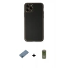 MARSİLYAN™- iPhone 11 Pro Max Kılıf Yadigar Klasik - Siyah Joko Magic 5D Hayalet Cam + Shine Kamera Lens Koruma Cam - MI