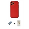 MARSİLYAN™- iPhone 11 Pro Max Kılıf Yadigar Klasik - Siyah Mat Seramik Nano Ekran Koruyucu + Metal Kamera Lens Koruma Cam - AKYL