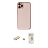 MARSİLYAN™- iPhone 11 Pro Max Kılıf Yadigar Klasik - Siyah Mat Seramik Nano Ekran Koruyucu + Renkli Kamera Lens Koruma Cam - YL