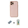 MARSİLYAN™- iPhone 11 Pro Max Kılıf Yadigar Klasik - Siyah Polymer Nano Ekran Koruyucu + Metal Kamera Lens Koruma Cam - AKYL