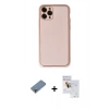 MARSİLYAN™- iPhone 11 Pro Max Kılıf Yadigar Klasik - Siyah Seramik Nano Ekran Koruyucu + Metal Kamera Lens Koruma Cam - MR