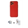 MARSİLYAN™- iPhone 11 Pro Max Kılıf Yadigar Klasik - Siyah Seramik Nano Ekran Koruyucu + Pers Alüminyum Kamera Lens - LT