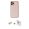 MARSİLYAN™- iPhone 11 Pro Max Kılıf Yadigar Klasik - Siyah Seramik Nano Ekran Koruyucu + Renkli Kamera Lens Koruma Cam - YL