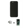 MARSİLYAN™- iPhone 11 Pro Max Kılıf Yadigar Yansıma Serisi - Şeffaf 360 Full Body Arka Koruyucu + Pers Alüminyum Kamera Lens - YL