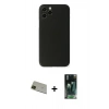 MARSİLYAN™- iPhone 11 Pro Max Kılıf Yadigar Yansıma Serisi - Şeffaf 360 Full Body Arka Koruyucu + Rainbow Kamera Lens Koruma Cam - YL