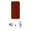 MARSİLYAN™- iPhone 11 Pro Max Kılıf Yadigar Yansıma Serisi - Şeffaf Pasifik Cam Ekran Koruyucu + Pers Alüminyum Kamera Lens - SH