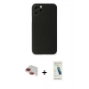 MARSİLYAN™- iPhone 11 Pro Max Kılıf Yadigar Yansıma Serisi - Şeffaf Pasifik Cam Ekran Koruyucu + Pers Alüminyum Kamera Lens - KI