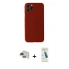 MARSİLYAN™- iPhone 11 Pro Max Kılıf Yadigar Yansıma Serisi - Şeffaf Pasifik Cam Ekran Koruyucu + Pers Alüminyum Kamera Lens - YL