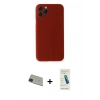 MARSİLYAN™- iPhone 11 Pro Max Kılıf Yadigar Yansıma Serisi - Şeffaf Pasifik Cam Ekran Koruyucu + Rainbow Kamera Lens Koruma Cam - YL