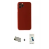MARSİLYAN™- iPhone 11 Pro Max Kılıf Yadigar Yansıma Serisi - Şeffaf Pasifik Cam Ekran Koruyucu + Rainbow Kamera Lens Koruma Cam - GD