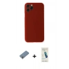 MARSİLYAN™- iPhone 11 Pro Max Kılıf Yadigar Yansıma Serisi - Şeffaf Pasifik Cam Ekran Koruyucu + Shine Kamera Lens Koruma Cam - GS